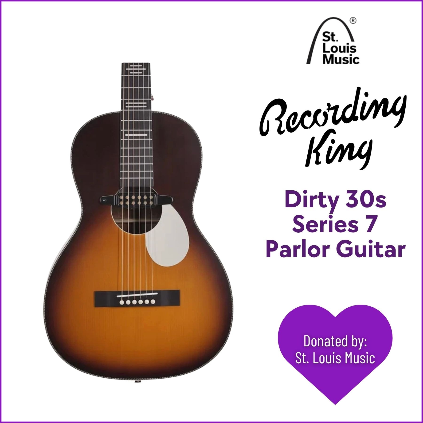 Recording King Dirty 30's Parlor Guitar