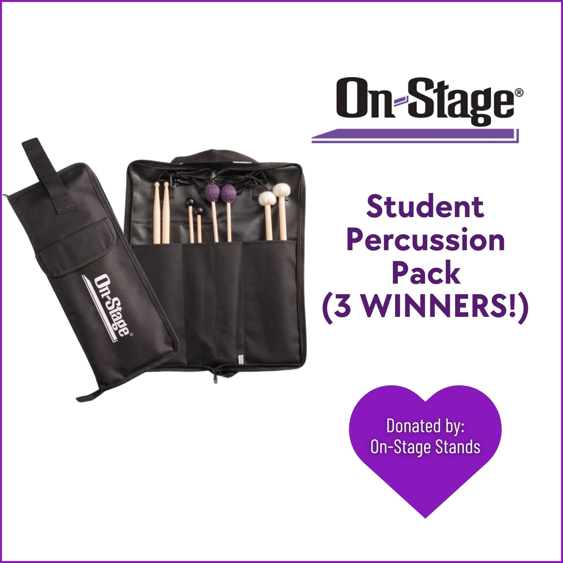 On-Stage Student Percussion Pack
