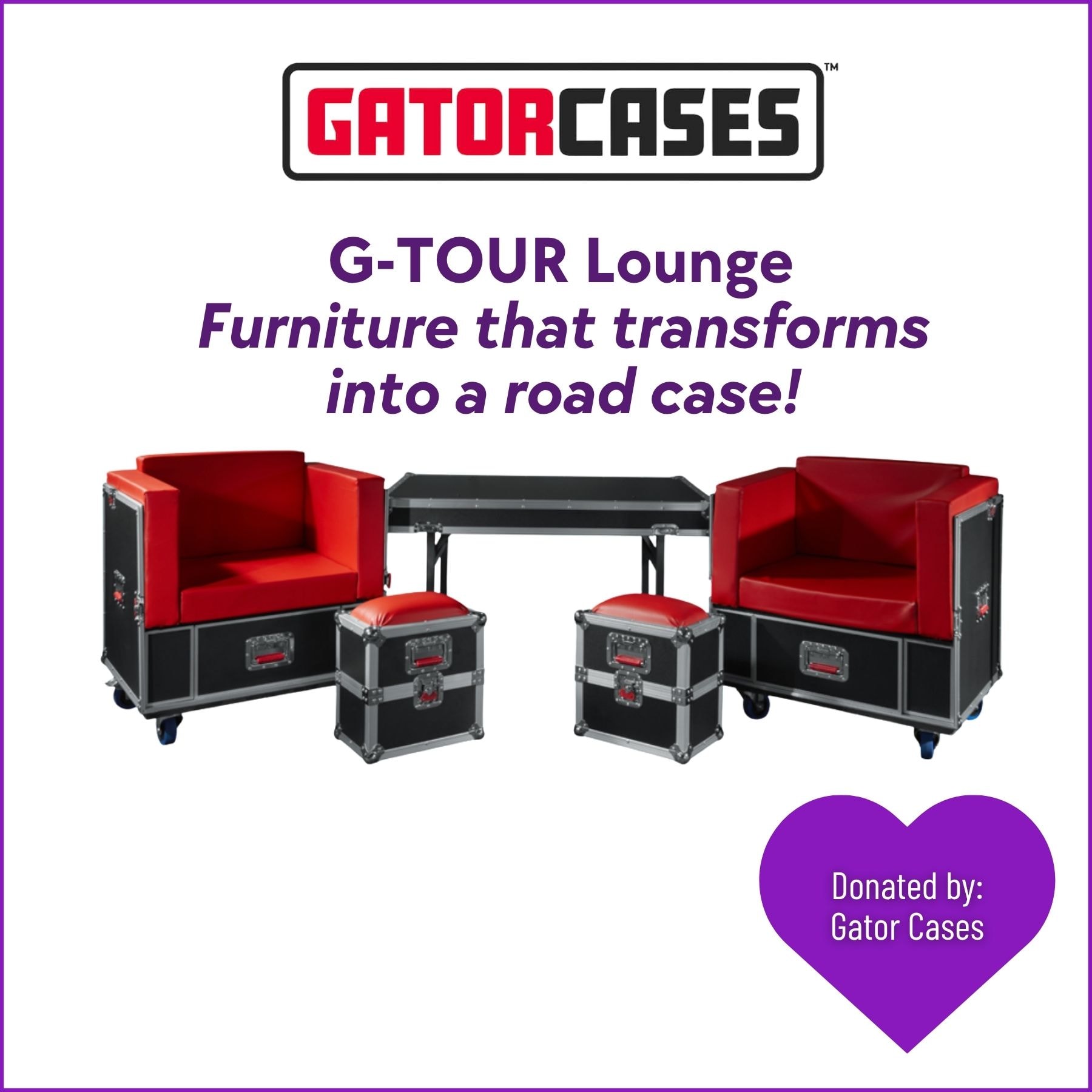 G-TOUR Lounge Road-Case Furniture
