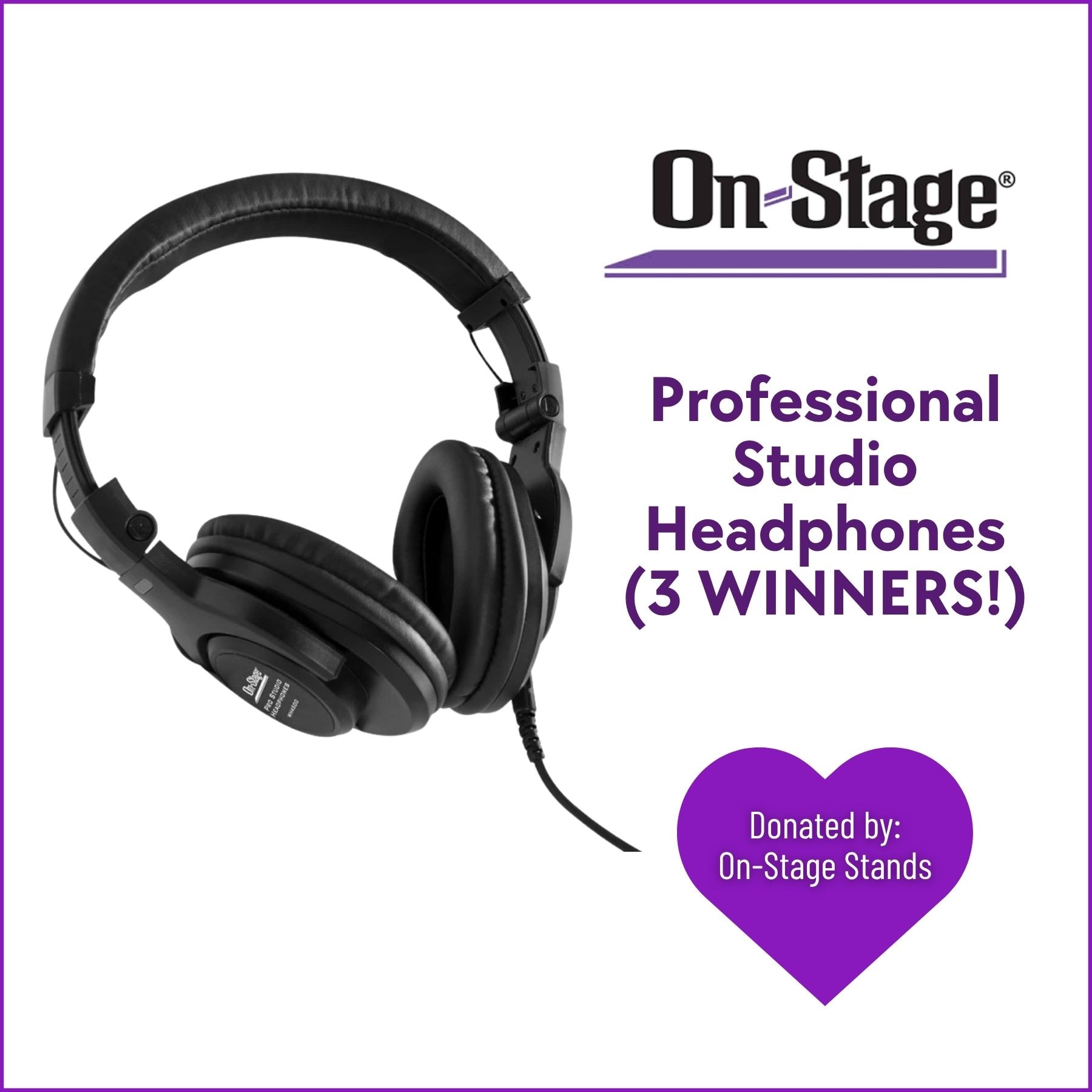 On-Stage Studio Headphones