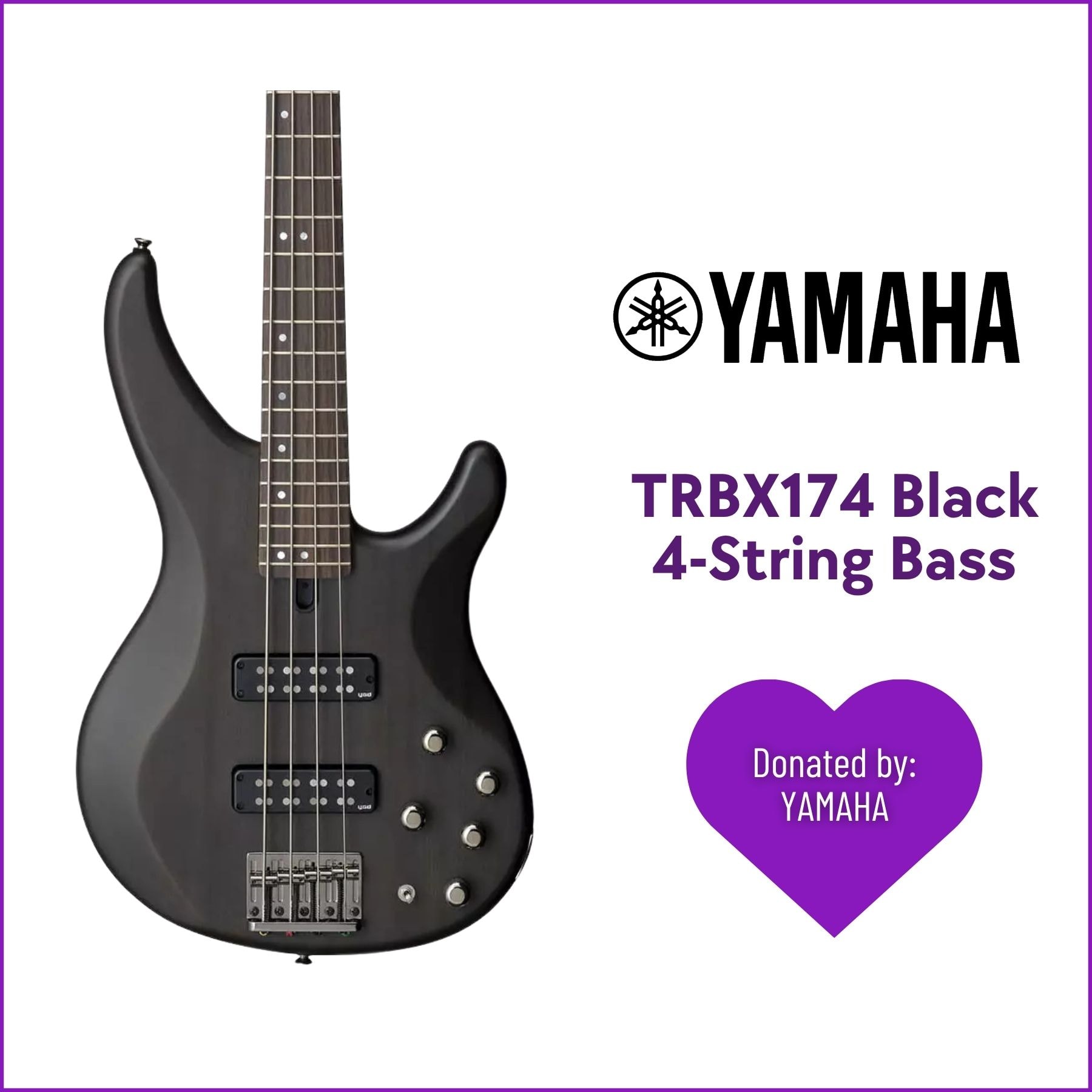 YAMAHA TRBX174 4-String Electric Bass